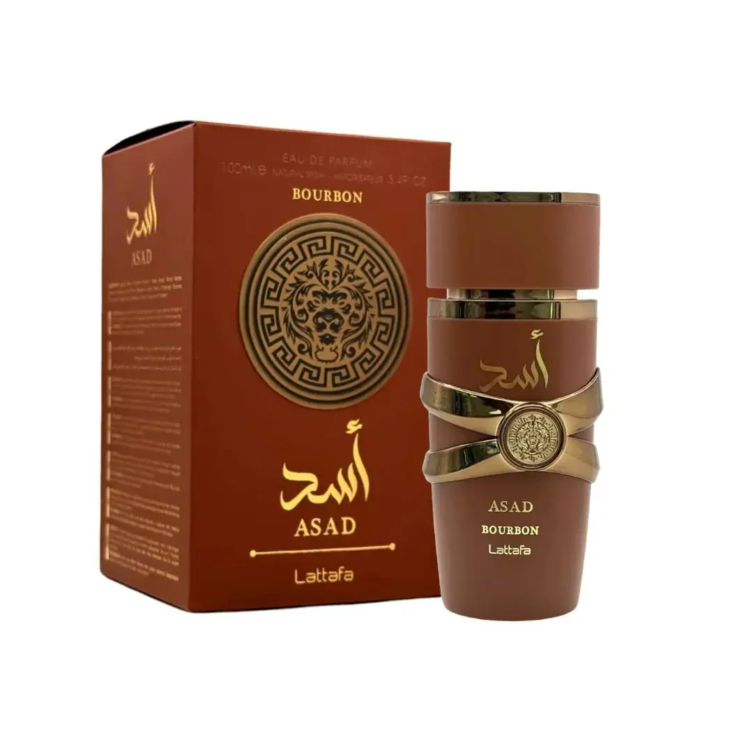Perfume Lattafa Asad Bourbon 100ml para regalar