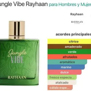 Rayhaan Jungle Vibe EDP 100ml - Imagen 4