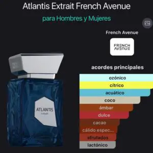 French Avenue Atlantis Extrait EDP - Imagen 4