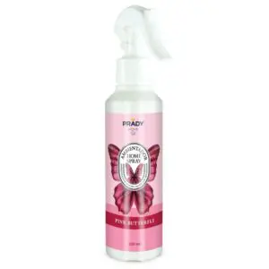 Prady Ambientador Pink Butterfly Home Spray 220ml – Perfume para Hogar con Fragancia de Mariposa Rosa