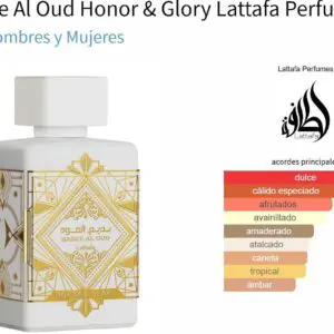 Lattafa Badee Al Oud Honor & Glory EDP 100ml - Imagen 4