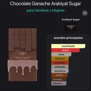 Chocolate Ganache Arabiyat Sugar EDP 100ml - Imagen 4