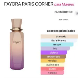 Fayora EDP Paris Corner 100ml - Imagen 4