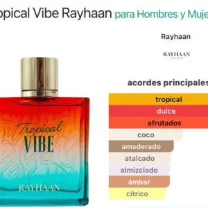 Rayhaan Tropical Vibe EDP 100ml - Imagen 4