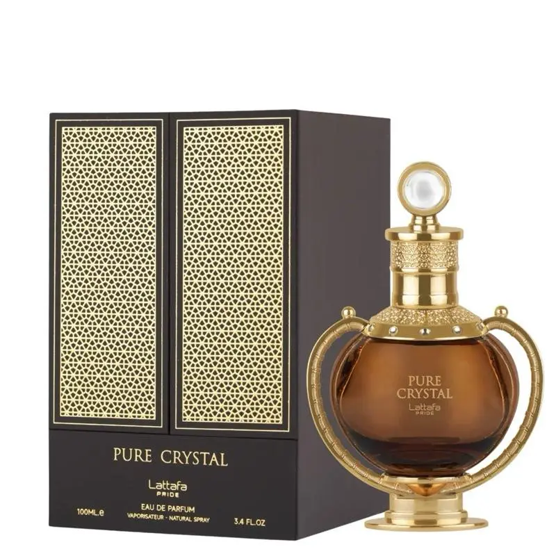 Perfume Lattafa Pure Crystal 100ml para bodas