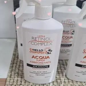 Agua Bronceadora Hello Summer Retinol Complex 400 ml - Imagen 2