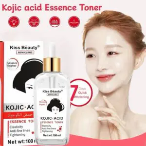 Kiss Beauty Tónico Esencial KOJIC ACID 100 ml - Elasticidad Anti-líneas Finas Ajustante para Piel - Imagen 4