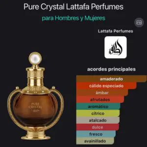 Lattafa Pure Crystal EDP 100ml - Imagen 4