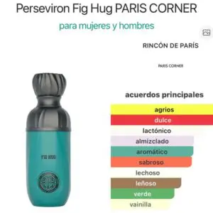 Perseviron Fig Hug EDP Paris Corner – notas de higo, limón y crema batida - Imagen 4