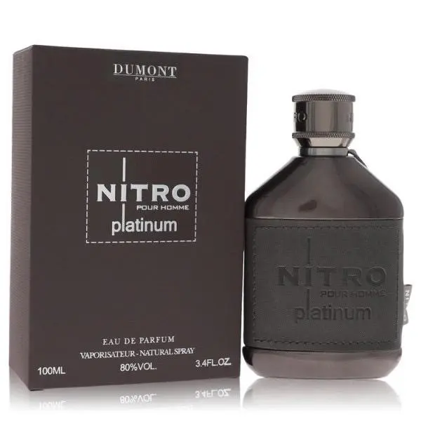 Dumont Nitro Pour Homme Platinum EDP 100ml – Perfume Masculino de Alta Calidad