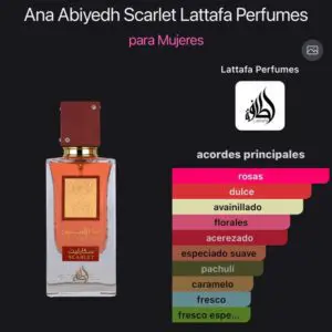 Lattafa Ana Abiyedh Scarlet EDP 100ml - Imagen 4