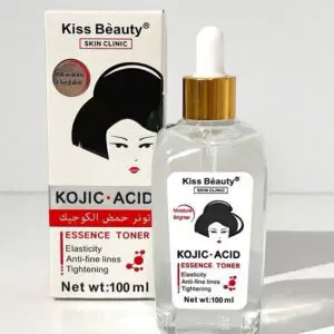 Kiss Beauty Tónico Esencial KOJIC ACID 100 ml – Elasticidad Anti-líneas Finas Ajustante para Piel