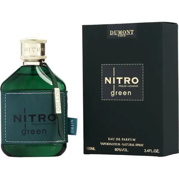 Dumont Paris Nitro Pour Homme Green EDP 100ml – Perfume Masculino de Alta Calidad