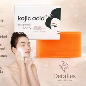 Jabón de Ácido Kójico Guanjing Beauty – piel más luminosa y uniforme - Imagen 4