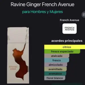 French Avenue Ravine Ginger EDP 100ml - Imagen 4