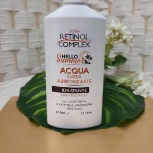 Agua Bronceadora Hello Summer Retinol Complex 400 ml - Imagen 3