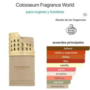 Colosseum Eau de Parfum Fragrance World - Imagen 4