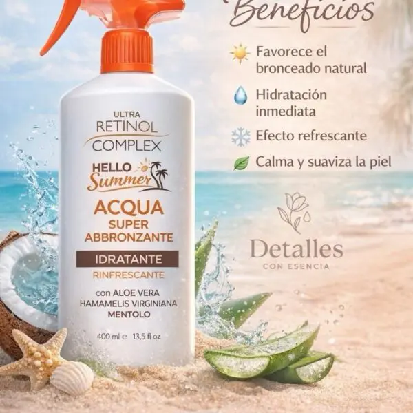 ea691335de0f4064baa58eee1a23f204tplv-t5fjg24jzw-origin-jpeg.jpeg Agua Bronceadora Hello Summer Retinol Complex 400 ml