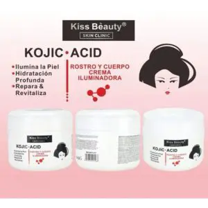 Kiss Beauty Crema Facial con Ácido Kojic para Piel Radiante y Uniforme Skin Clinic - Imagen 3