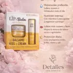 Leticia Well Lip Balm Kiss & Cream con Vitamina E Set de Cuidado Labial