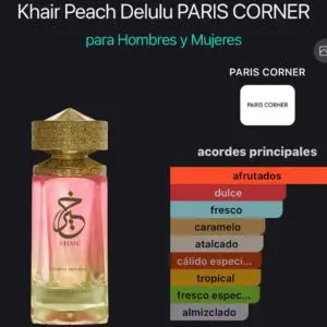 Khair Peach de Lulu EDP Paris Corner 100ml - Imagen 4