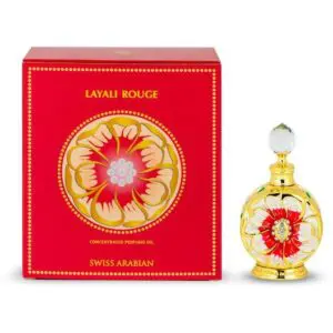 Layali Rouge Swiss Arabia Perfume Aceite 15ml
