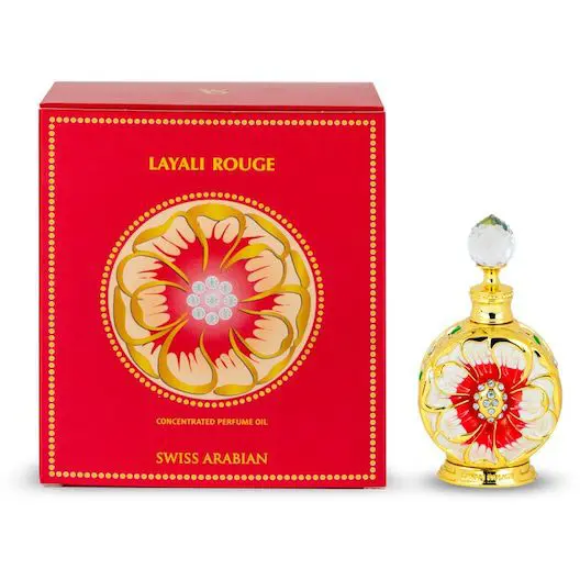 Layali Rouge Swiss Arabia Perfume Aceite 15ml