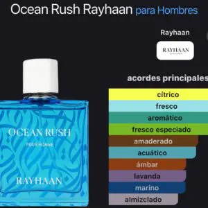 Rayhaan Ocean Rush EDP 100ml - Imagen 4