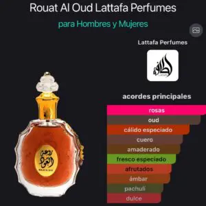 Lattafa Rouat Al Oud EDP 100ml - Imagen 4