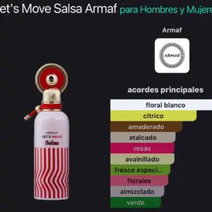 Armaf Lets Move Salsa EDP 100ml - Imagen 5
