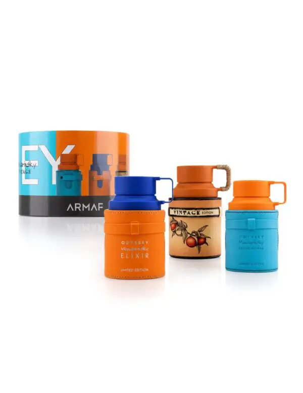 Set Odyssey Wheel 30ml x 3 Mandarina Sky