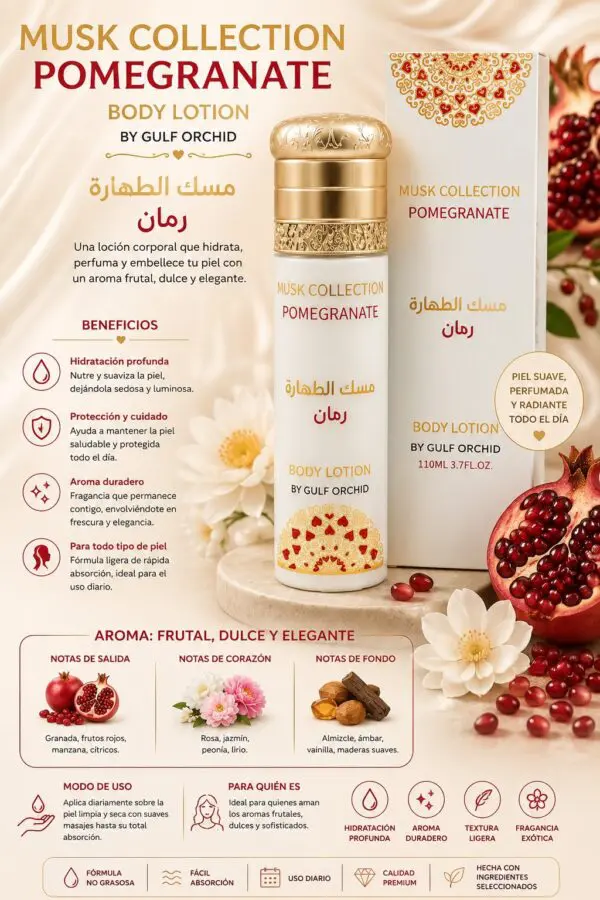 Musk Pomegranate Body Lotion 110ml