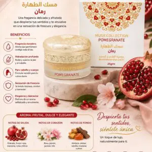 Musk Pomegranate Hair & Body 100ml