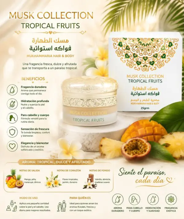 musk tropical Musk Tropical Fruits Hair & Body 25ml