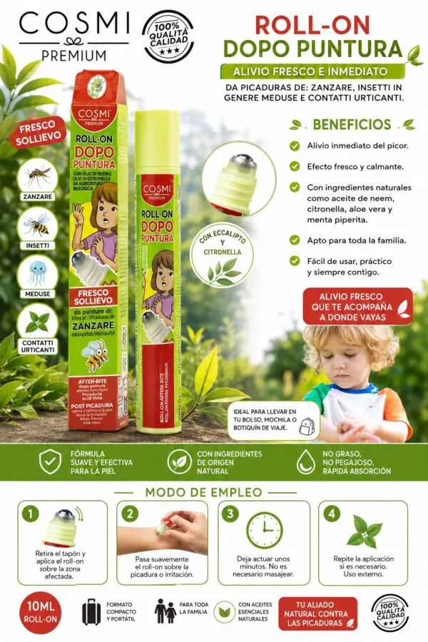 Rollon Mosquitos Cosmi 10ml